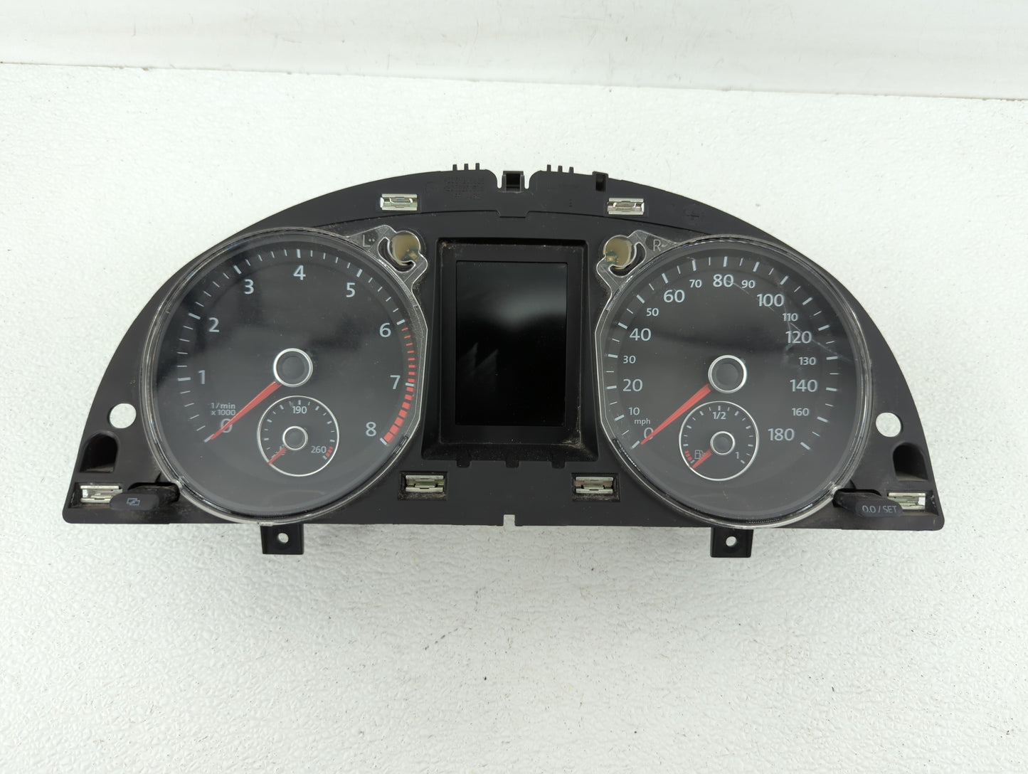 2010 Volkswagen Cc Instrument Cluster Speedometer Gauges P/N:3C8920 970M Fits OEM Used Auto Parts - Oemusedautoparts1.com
