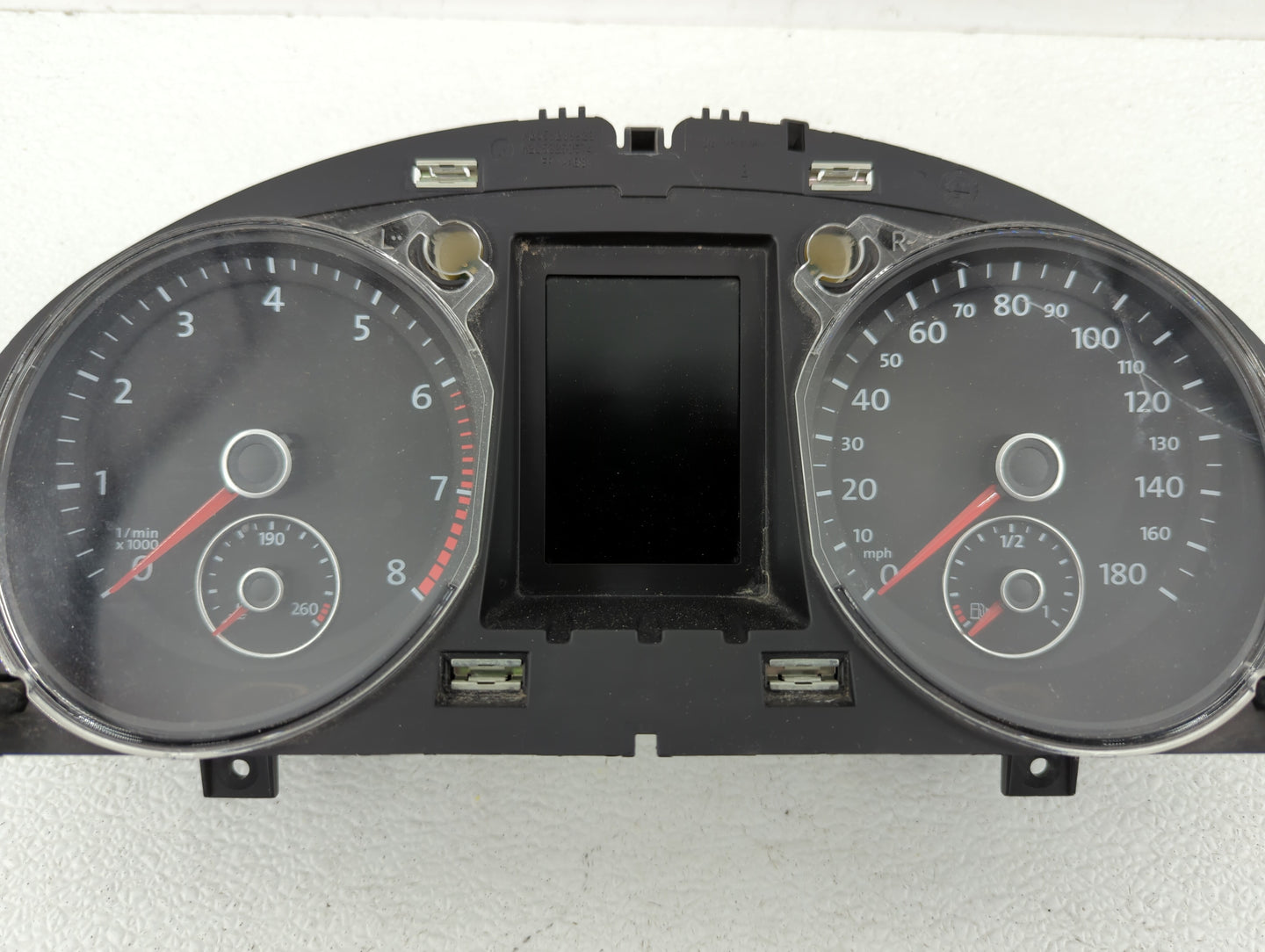 2010 Volkswagen Cc Instrument Cluster Speedometer Gauges P/N:3C8920 970M Fits OEM Used Auto Parts - Oemusedautoparts1.com