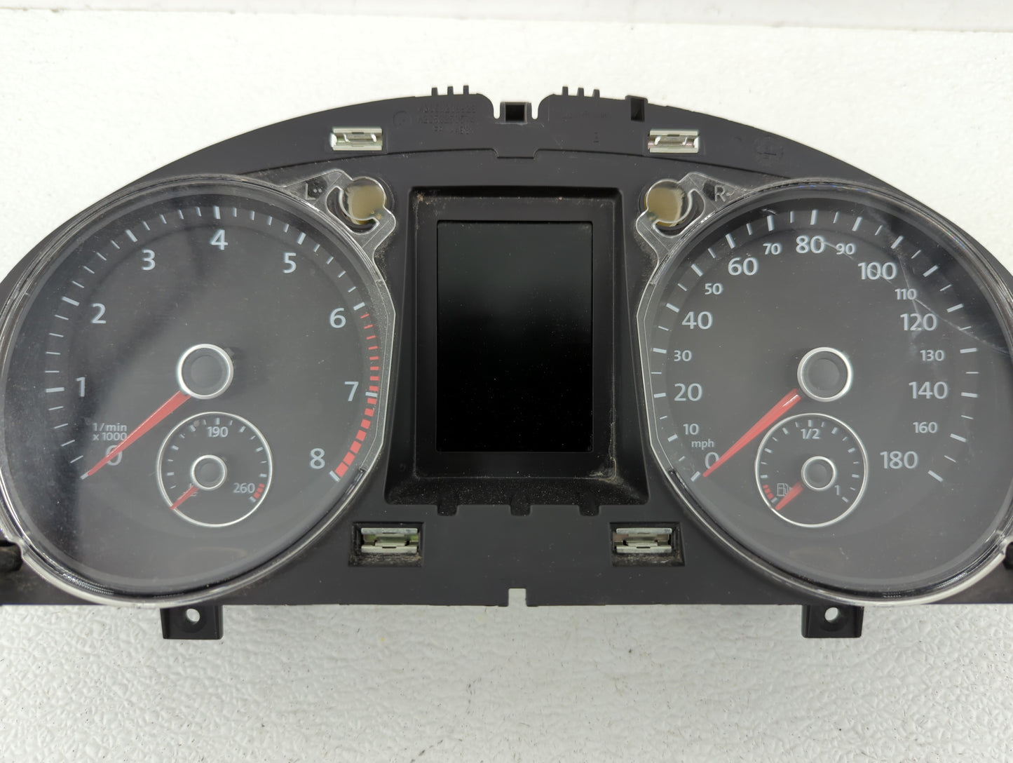 2010 Volkswagen Cc Instrument Cluster Speedometer Gauges P/N:3C8920 970M Fits OEM Used Auto Parts - Oemusedautoparts1.com