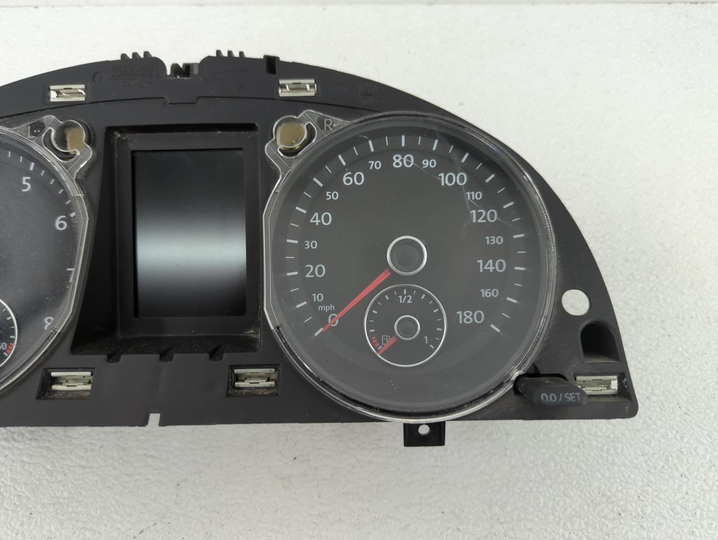 2010 Volkswagen Cc Instrument Cluster Speedometer Gauges P/N:3C8920 970M Fits OEM Used Auto Parts - Oemusedautoparts1.com