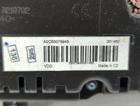 2010 Volkswagen Cc Instrument Cluster Speedometer Gauges P/N:3C8920 970M Fits OEM Used Auto Parts - Oemusedautoparts1.com
