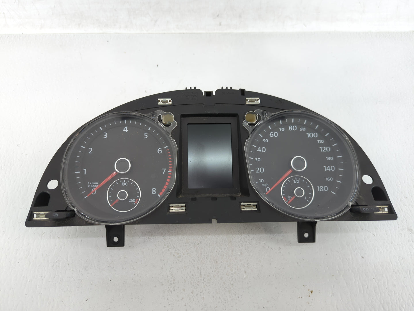 2010 Volkswagen Cc Instrument Cluster Speedometer Gauges P/N:3C8920 970M Fits OEM Used Auto Parts - Oemusedautoparts1.com