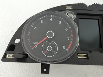 2010-2011 Volkswagen Cc Instrument Cluster Speedometer Gauges P/N:3C8 920 970 M 3C8920970M Fits Fits 2010 2011 OEM Used Auto Parts