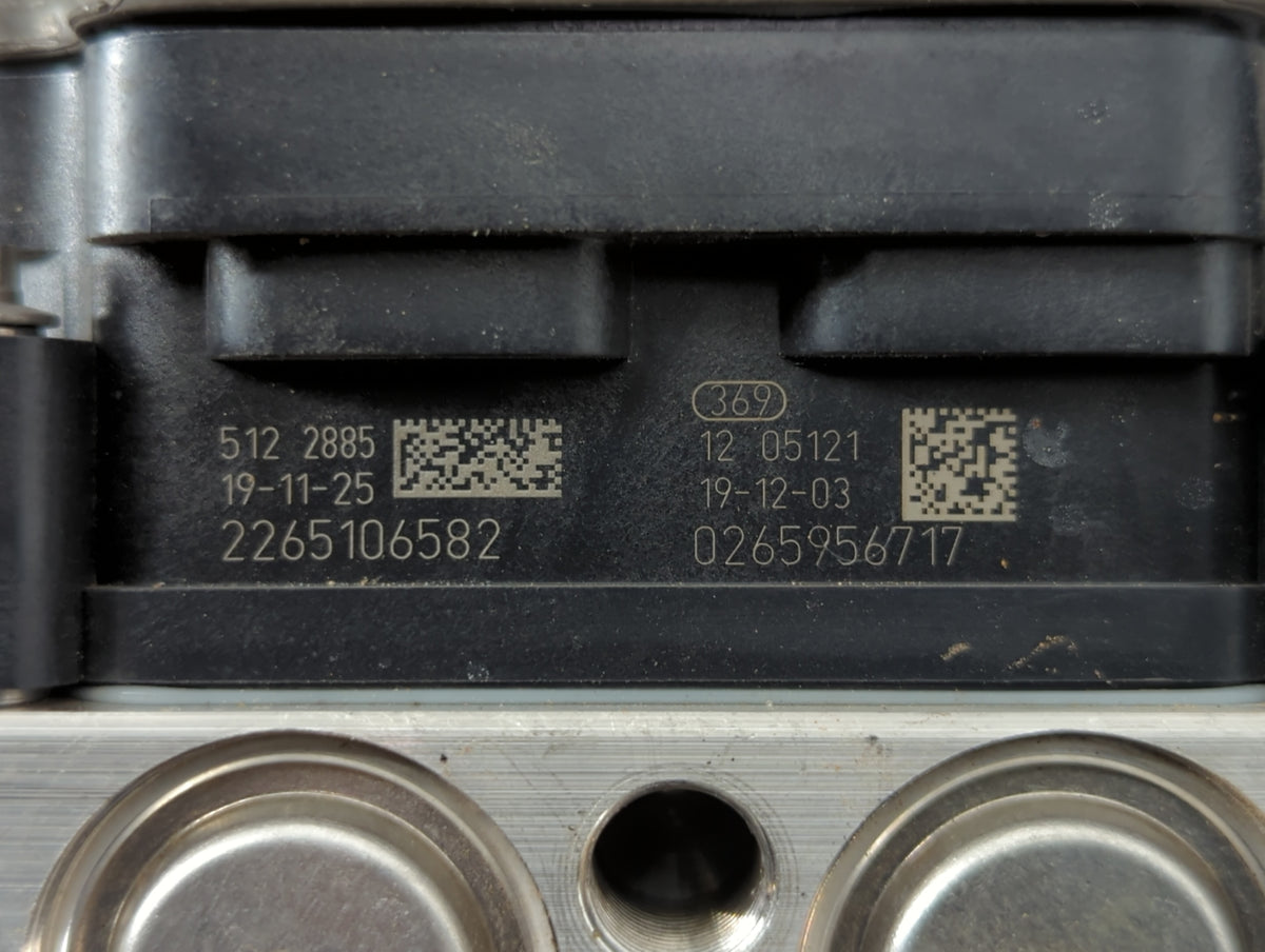 2010 Volkswagen Cc Anti-Lock Brake ABS Pump Module Actuator OEM P/N:27536SJ050 3C8945095D Fits Fits 2020 2021 2022 OEM Used 