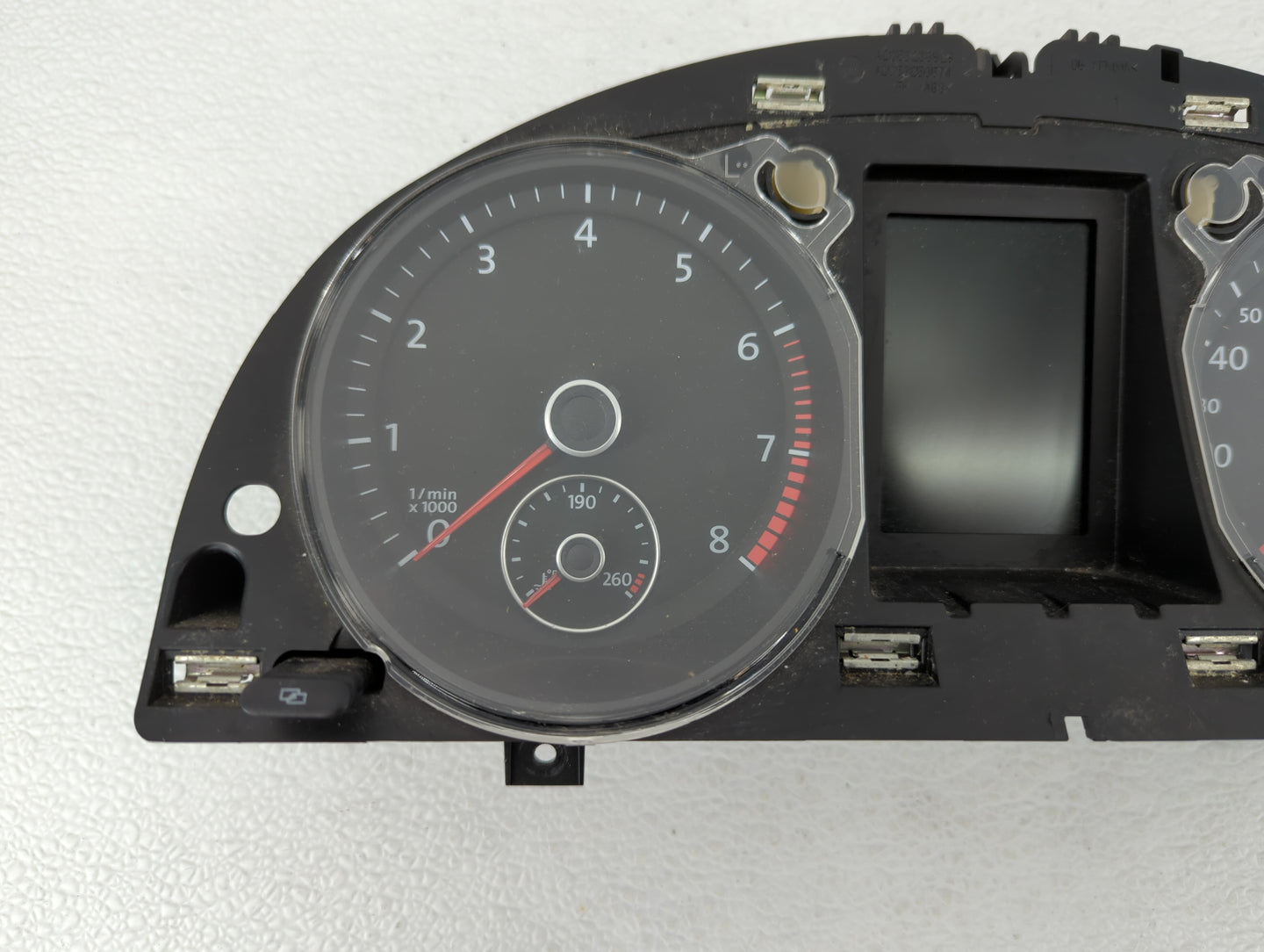2009-2010 Volkswagen Cc Instrument Cluster Speedometer Gauges P/N:A2C53356114 Fits Fits 2009 2010 OEM Used Auto Parts - Oemu