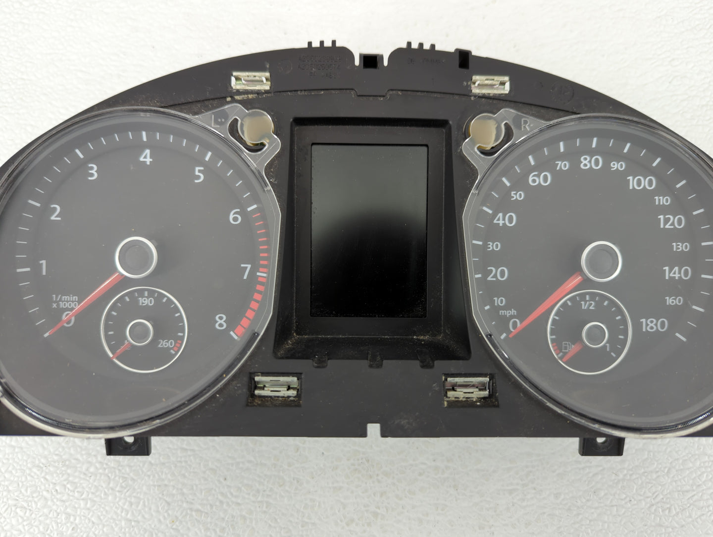 2009-2010 Volkswagen Cc Instrument Cluster Speedometer Gauges P/N:A2C53356114 Fits Fits 2009 2010 OEM Used Auto Parts - Oemu