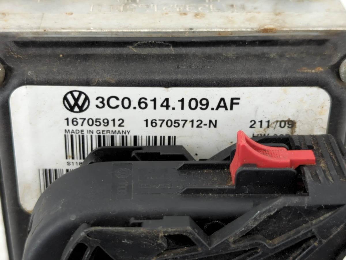 2009-2011 Volkswagen Cc Anti-Lock Brake ABS Pump Module Actuator OEM P/N:3C0 614 109 AF Fits Fits 2009 2010 2011 OEM Used Au