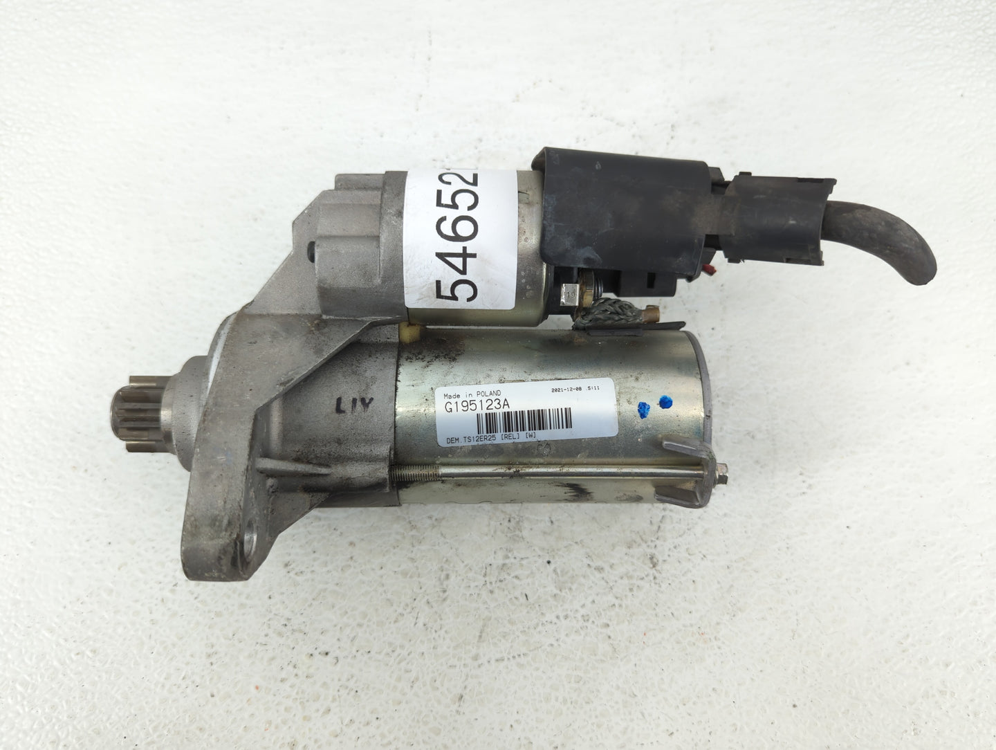 2009-2017 Volkswagen Cc Car Starter Motor Solenoid OEM P/N:G195123A Fits OEM Used Auto Parts - Oemusedautoparts1.com