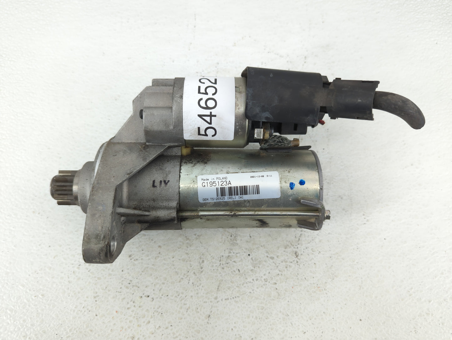 2009-2017 Volkswagen Cc Car Starter Motor Solenoid OEM P/N:G195123A Fits OEM Used Auto Parts - Oemusedautoparts1.com