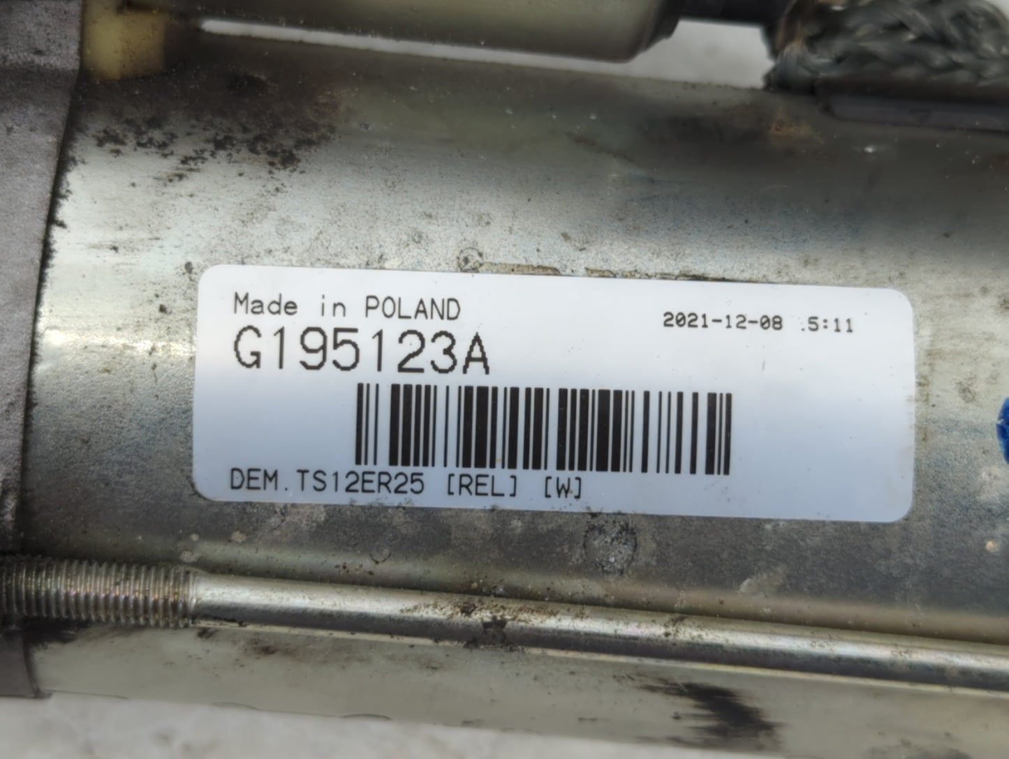 2009-2017 Volkswagen Cc Car Starter Motor Solenoid OEM P/N:G195123A Fits OEM Used Auto Parts - Oemusedautoparts1.com