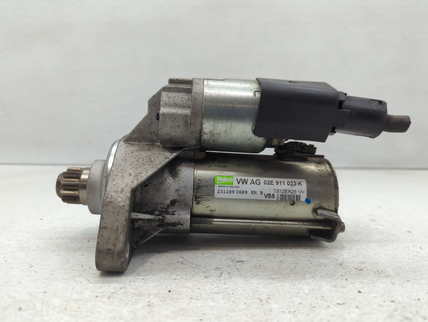 2009-2017 Volkswagen Cc Car Starter Motor Solenoid OEM P/N:02E 911 023 K Fits OEM Used Auto Parts - Oemusedautoparts1.com
