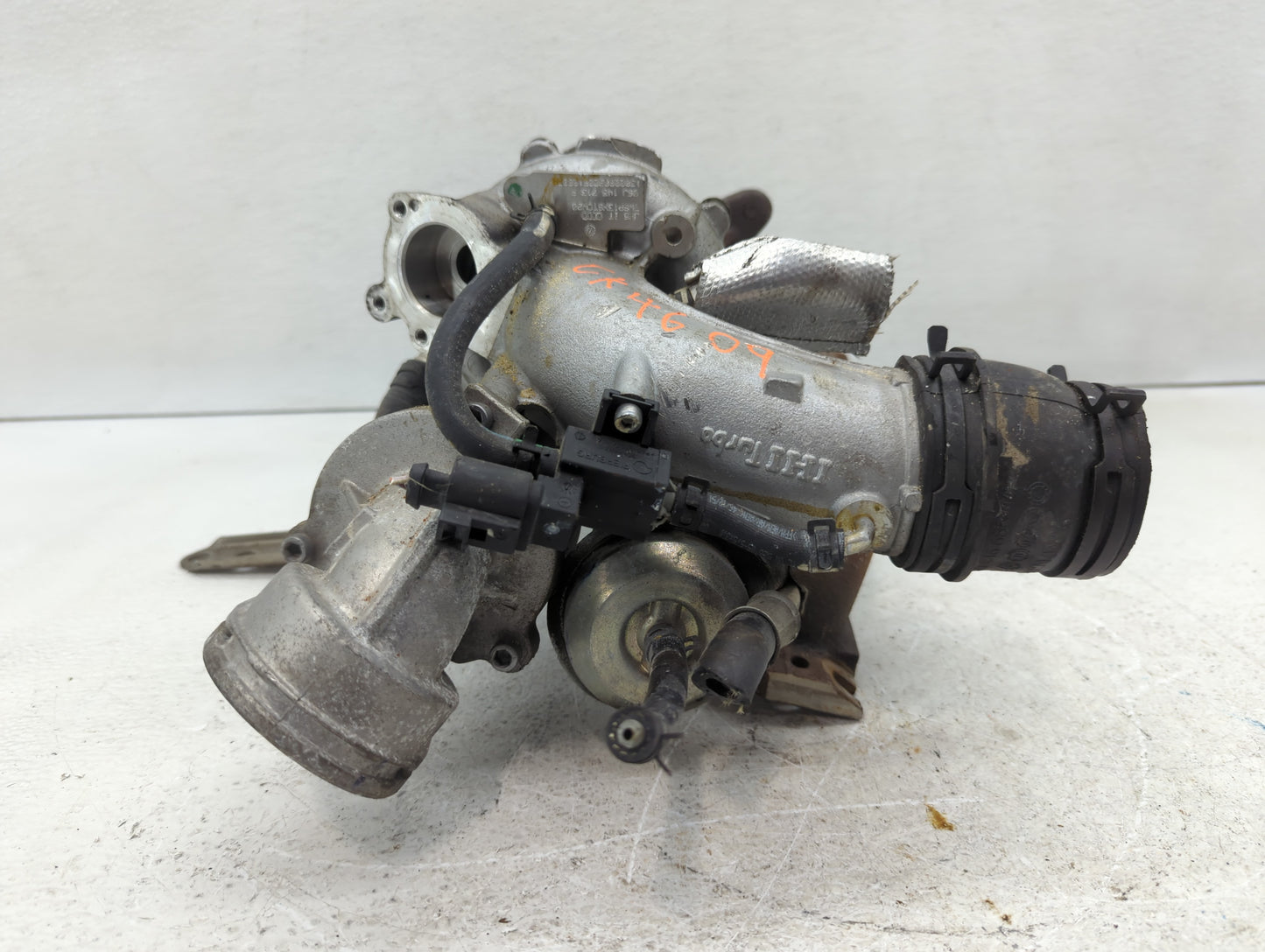 2010-2017 Volkswagen Cc Turbocharger Exhaust Manifold With Turbo Charger - Oemusedautoparts1.com