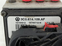 2009-2011 Volkswagen Cc Anti-Lock Brake ABS Pump Module Actuator OEM P/N:3C0 614 109 AF Fits Fits 2009 2010 2011 OEM Used Au