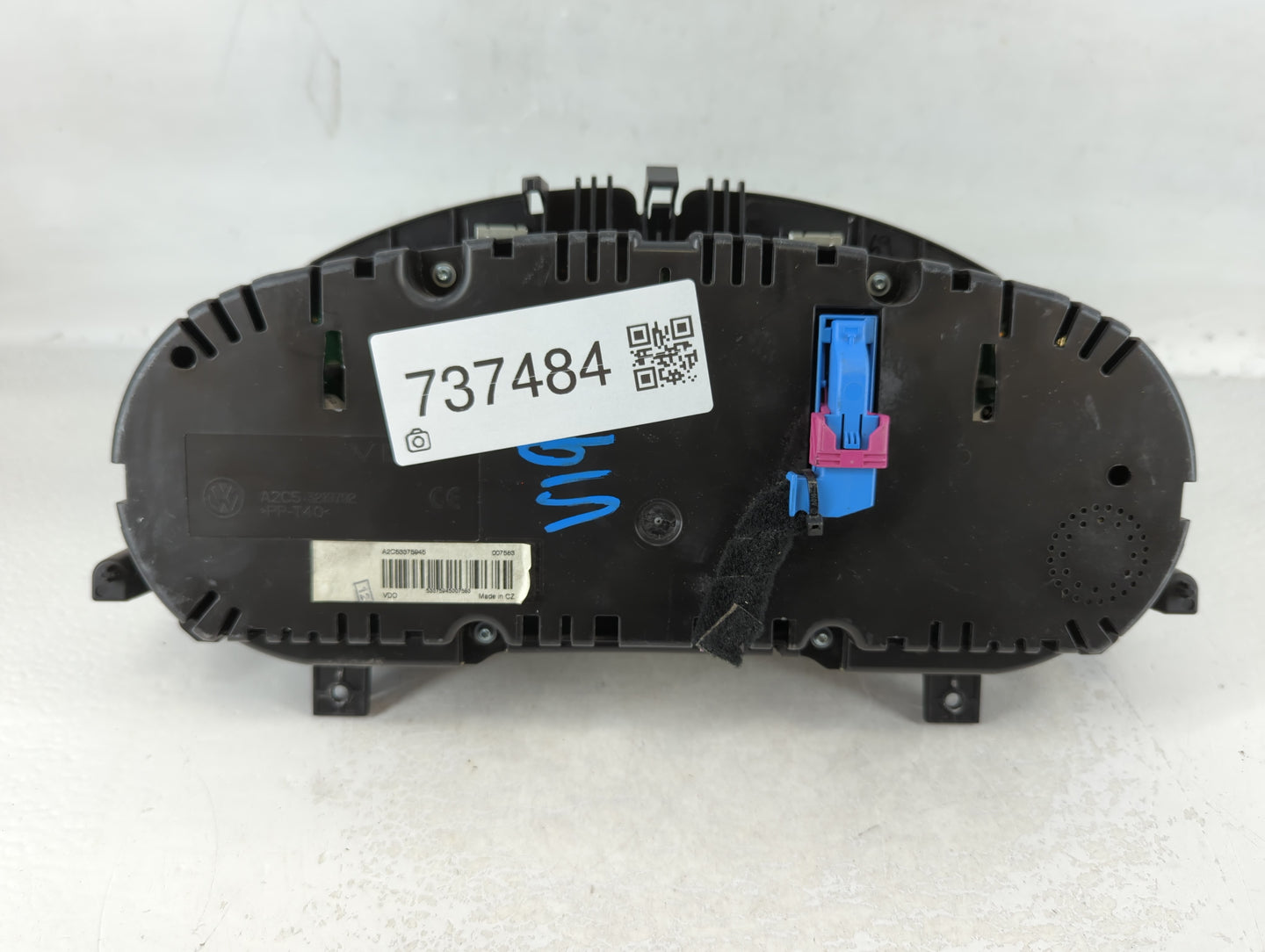 2010 Volkswagen Cc Instrument Cluster Speedometer Gauges P/N:A2C53375945 Fits OEM Used Auto Parts - Oemusedautoparts1.com