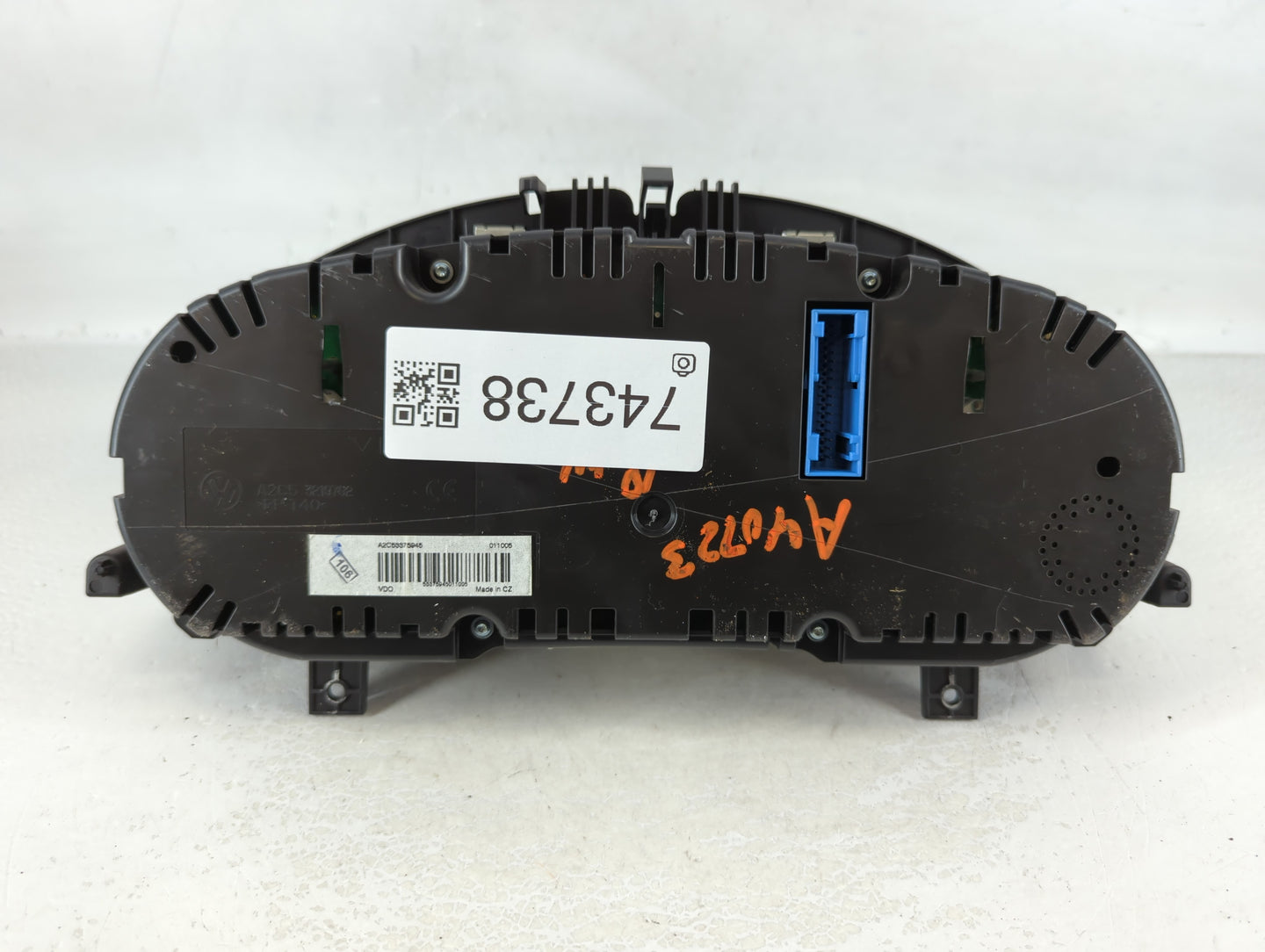 2010 Volkswagen Cc Instrument Cluster Speedometer Gauges P/N:A2C53375945 Miles: Fits OEM Used Auto Parts - Oemusedautoparts1