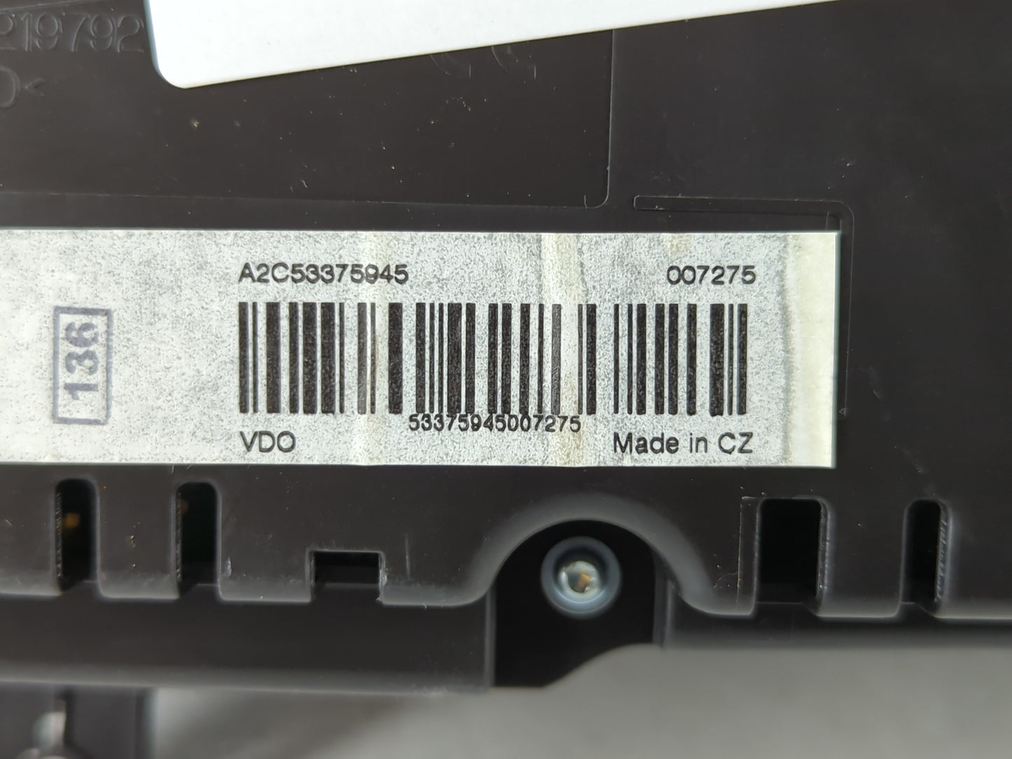 2010 Volkswagen Cc Instrument Cluster Speedometer Gauges P/N:A2C53375945 Fits OEM Used Auto Parts - Oemusedautoparts1.com