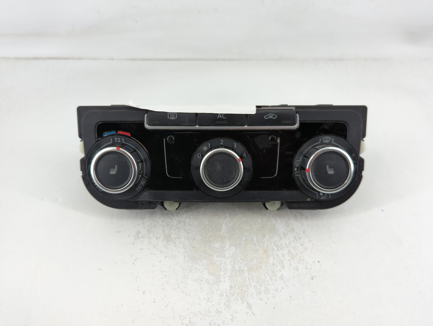 2009-2010 Volkswagen Cc Climate Control Module Temperature AC/Heater Replacement P/N:5HB 009 751-27 H14 Fits Fits 2009 2010 