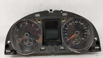 2010-2011 Volkswagen Cc Instrument Cluster Speedometer Gauges P/N:3C8920970MX Fits Fits 2010 2011 OEM Used Auto Parts - Oemu