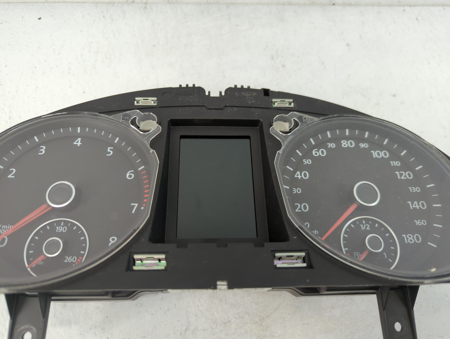 2010-2011 Volkswagen Cc Instrument Cluster Speedometer Gauges P/N:3C8920 970M Fits Fits 2010 2011 OEM Used Auto Parts - Oemu