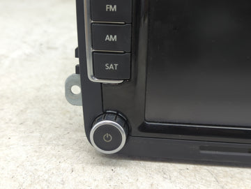 2010-2011 Volkswagen Eos Radio AM FM Cd Player Receiver Replacement P/N:1K0035180AC 28242585 Fits OEM Used Auto Parts