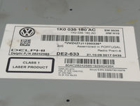 2010-2011 Volkswagen Eos Radio AM FM Cd Player Receiver Replacement P/N:1K0035180AC 28242585 Fits OEM Used Auto Parts - Oemu