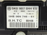 2010-2011 Volkswagen Golf Climate Control Module Temperature AC/Heater Replacement P/N:5K0 907 044 BT 3C8 907 336AJ Fits OEM
