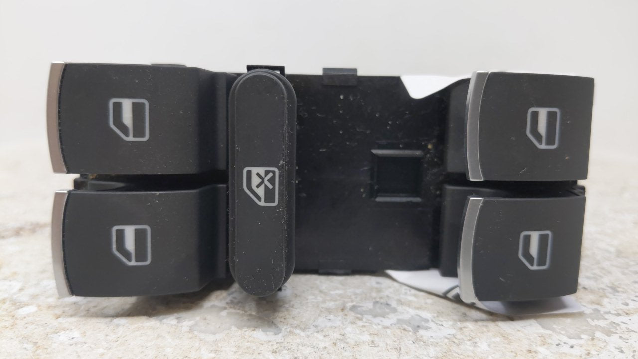 2010 Volkswagen Golf Master Power Window Switch Replacement Driver Side Left Fits OEM Used Auto Parts - Oemusedautoparts1.co