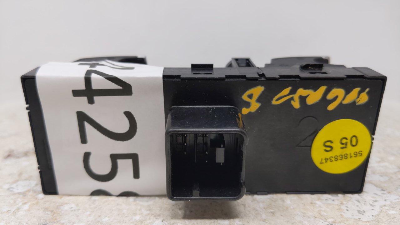 2010 Volkswagen Golf Master Power Window Switch Replacement Driver Side Left Fits OEM Used Auto Parts - Oemusedautoparts1.co