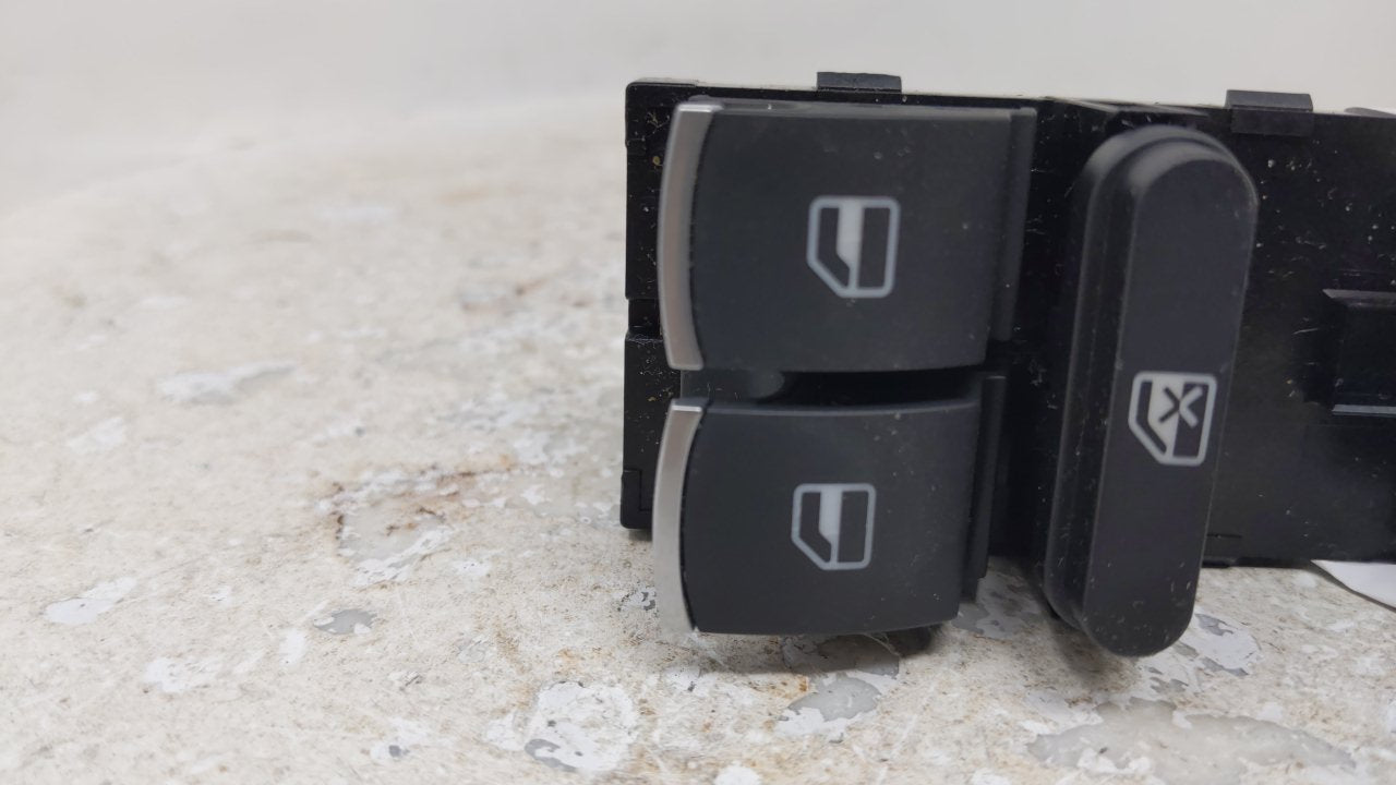 2010 Volkswagen Golf Master Power Window Switch Replacement Driver Side Left Fits OEM Used Auto Parts - Oemusedautoparts1.co