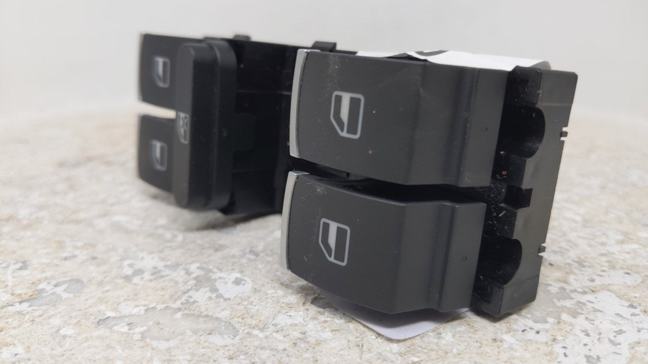 2010 Volkswagen Golf Master Power Window Switch Replacement Driver Side Left Fits OEM Used Auto Parts - Oemusedautoparts1.co