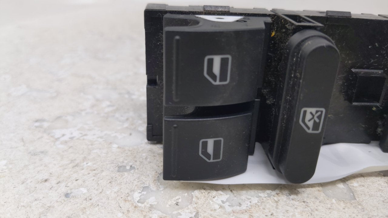 2010 Volkswagen Golf Master Power Window Switch Replacement Driver Side Left Fits OEM Used Auto Parts - Oemusedautoparts1.co