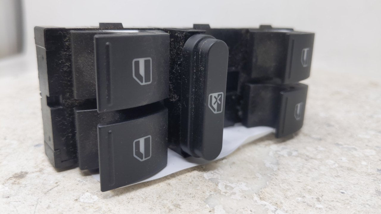 2010 Volkswagen Golf Master Power Window Switch Replacement Driver Side Left Fits OEM Used Auto Parts - Oemusedautoparts1.co
