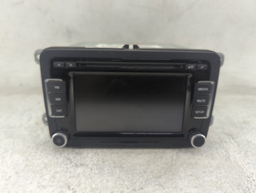 2010 Volkswagen Golf Gti Radio AM FM Cd Player Receiver Replacement P/N:1K0035180AC 28242585 Fits OEM Used Auto Parts - Oemu