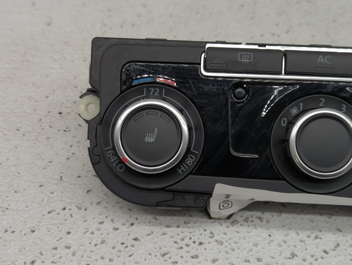 2010-2011 Volkswagen Jetta Climate Control Module Temperature AC/Heater Replacement P/N:3C8907336NZJU Fits Fits 2010 2011 OE