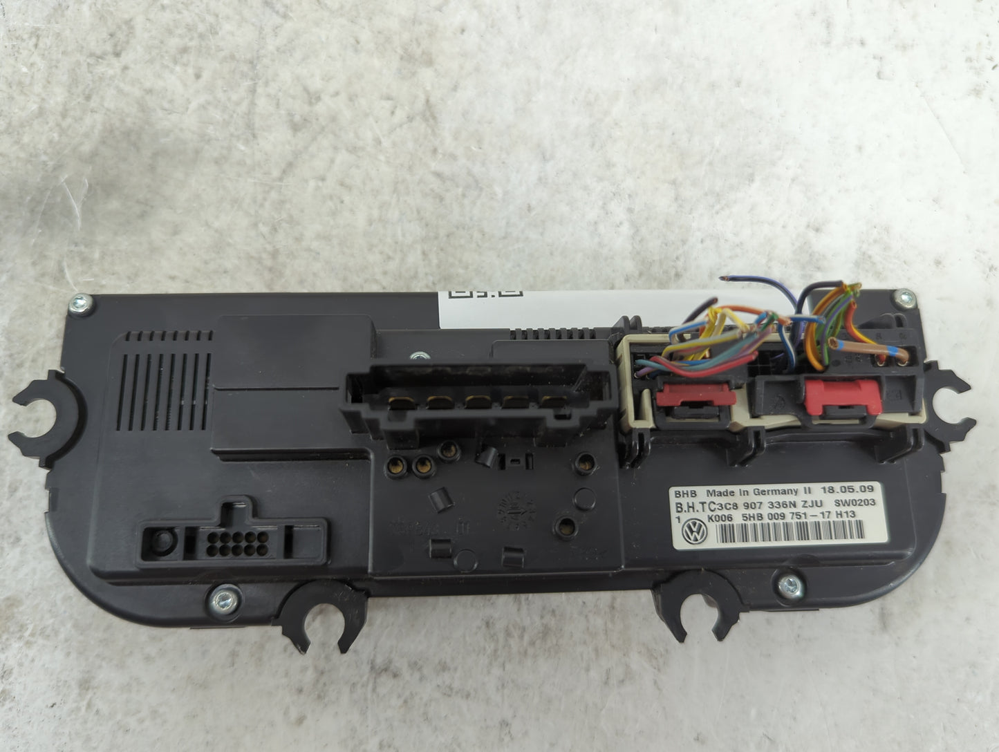 2010-2011 Volkswagen Jetta Climate Control Module Temperature AC/Heater Replacement P/N:3C8907336N 5HB00975117 Fits Fits 201