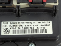 2010-2011 Volkswagen Jetta Climate Control Module Temperature AC/Heater Replacement P/N:3C8907336N 5HB00975117 Fits Fits 201