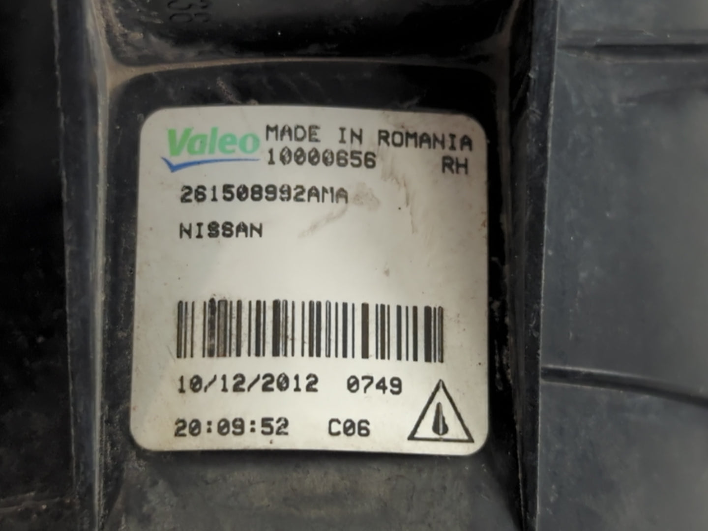 2005-2010 Volkswagen Jetta Driver Left Oem Front Light Lamp - Oemusedautoparts1.com