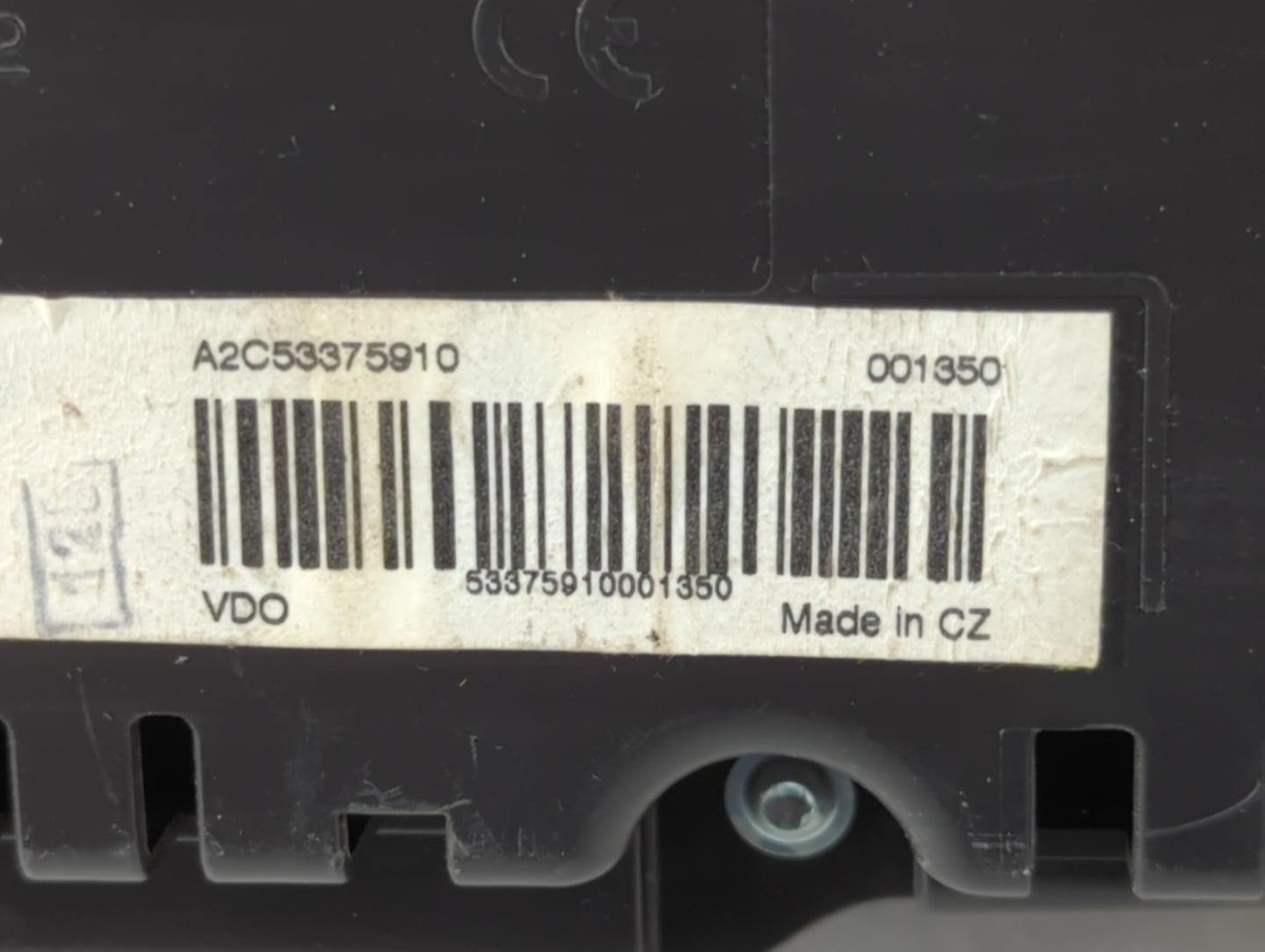 2010 Volkswagen Passat Instrument Cluster Speedometer Gauges P/N:A2C53375910 Fits OEM Used Auto Parts - Oemusedautoparts1.co