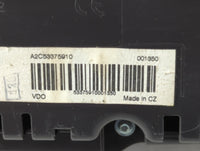 2010 Volkswagen Passat Instrument Cluster Speedometer Gauges P/N:A2C53375910 Fits OEM Used Auto Parts - Oemusedautoparts1.co