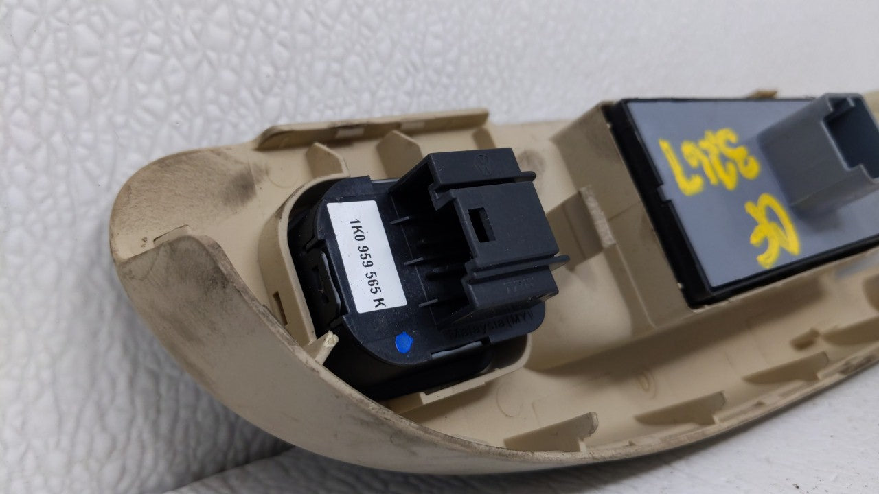 2006-2020 Volkswagen Passat Master Power Window Switch Replacement Driver Side Left P/N:1K0 959 565 K Fits OEM Used Auto Par