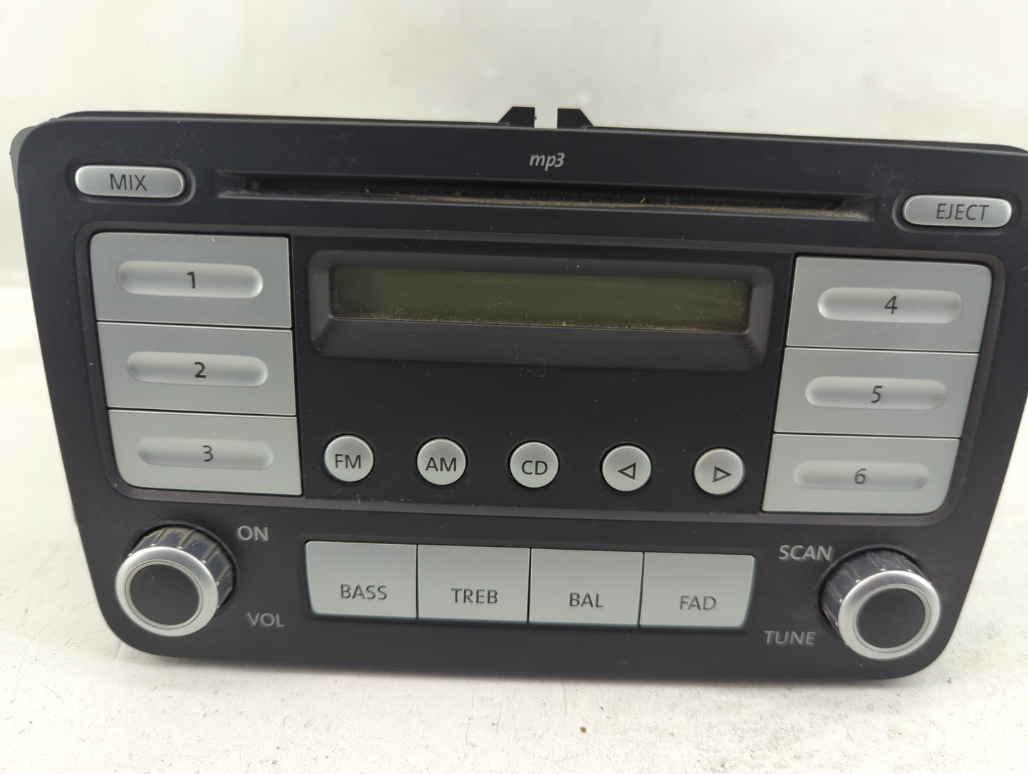 2006-2010 Volkswagen Passat Radio AM FM Cd Player Receiver Replacement P/N:1K0 035 161 C Fits Fits 2005 2006 2007 2008 2009 