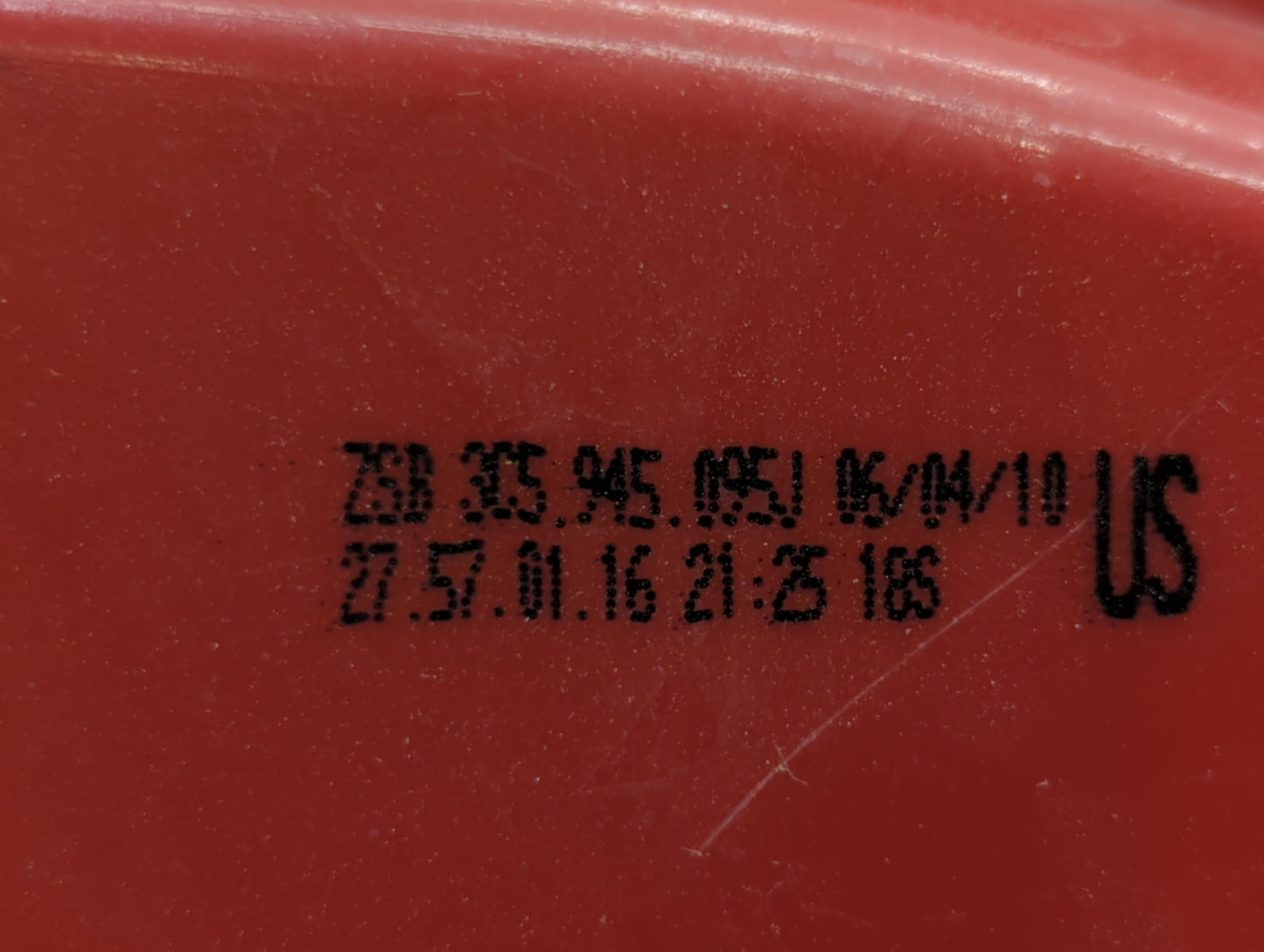 2008-2010 Volkswagen Passat Tail Light Assembly Driver Left OEM P/N:ZSB 3C5 945 095J Fits Fits 2008 2009 2010 OEM Used Auto 