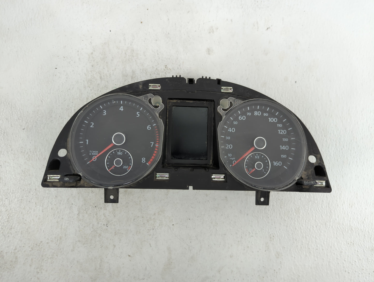 2010 Volkswagen Passat Instrument Cluster Speedometer Gauges P/N:3C0920 972E 3C0920 972L Fits OEM Used Auto Parts - Oemuseda