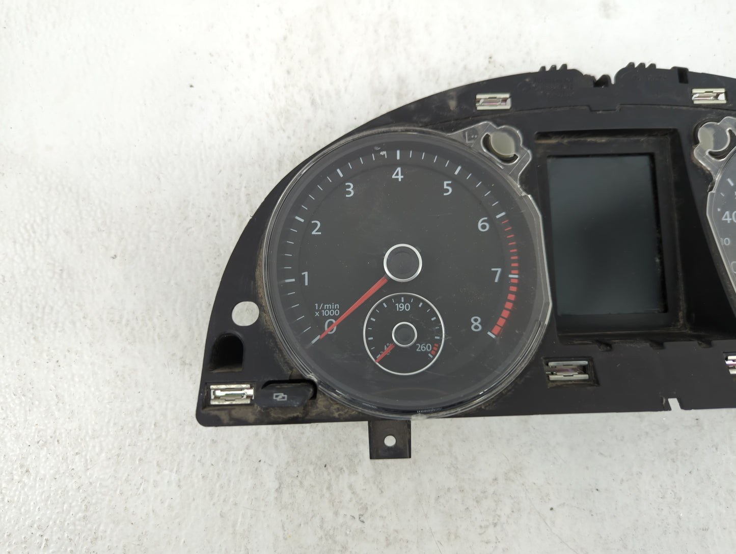 2010 Volkswagen Passat Instrument Cluster Speedometer Gauges P/N:3C0920 972E 3C0920 972L Fits OEM Used Auto Parts - Oemuseda
