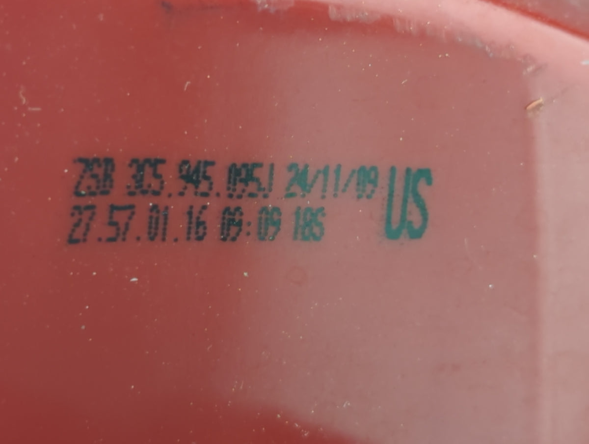 2010 Volkswagen Passat Tail Light Assembly Driver Left OEM P/N:ZSB 3C5 945 095J Fits Fits 2007 2008 2009 OEM Used Auto Parts