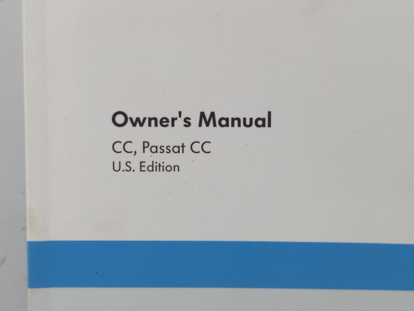 2010 Volkswagen Passat Owners Manual Book Guide OEM Used Auto Parts - Oemusedautoparts1.com