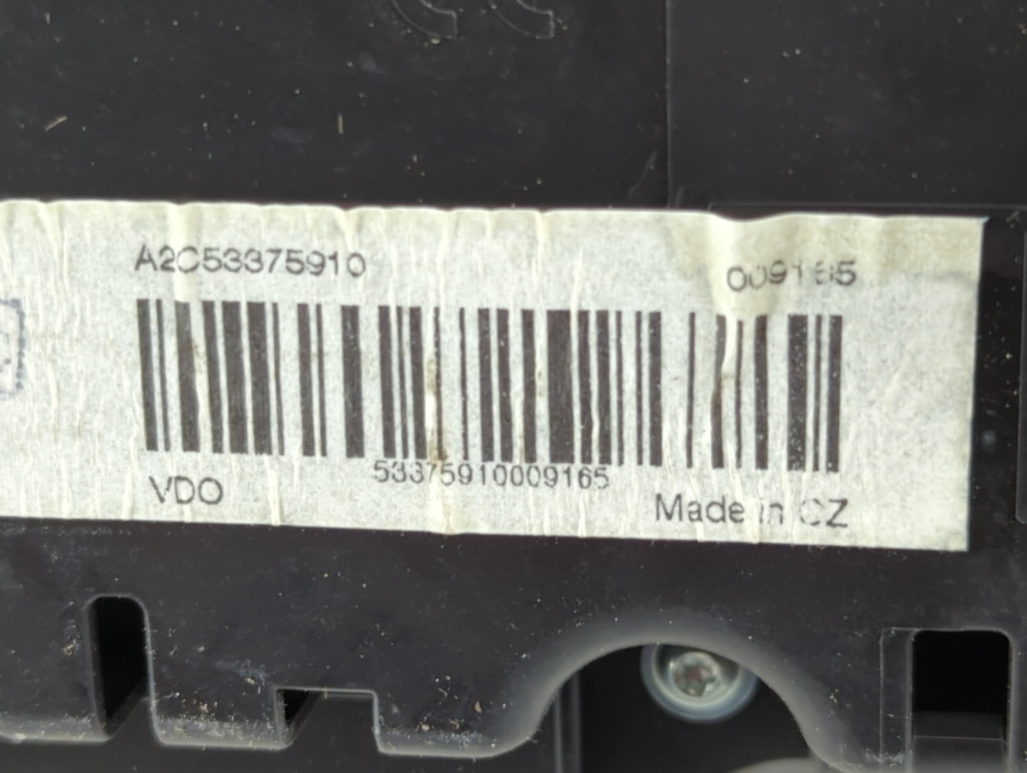 2010 Volkswagen Passat Instrument Cluster Speedometer Gauges P/N:A2C53375910 Fits OEM Used Auto Parts - Oemusedautoparts1.co