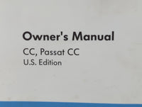 2010 Volkswagen Passat Cc Owners Manual Book Guide OEM Used Auto Parts - Oemusedautoparts1.com