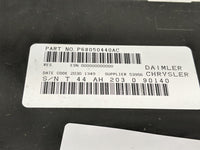 2009-2011 Volkswagen Routan Radio AM FM Cd Player Receiver Replacement P/N:P68050440AC Fits Fits 2009 2010 2011 OEM Used Aut