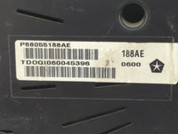 2010 Volkswagen Routan Instrument Cluster Speedometer Gauges P/N:P68055188AE TDOQI060045396 Fits OEM Used Auto Parts - Oemus